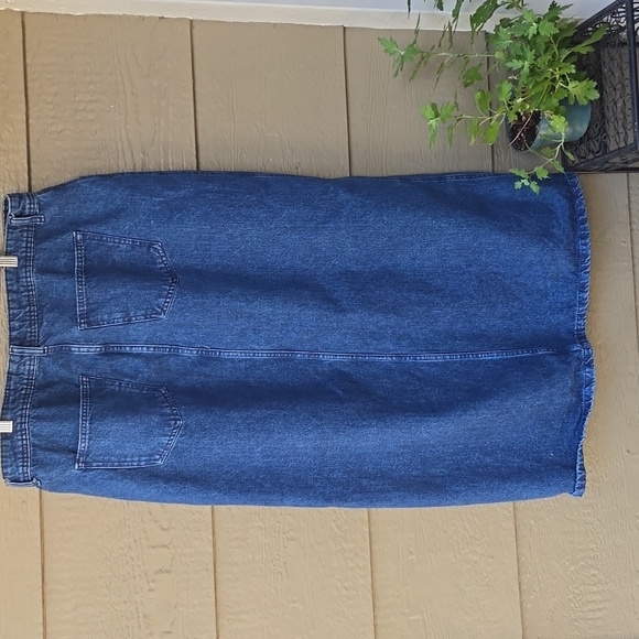 Boohoo midi denim skirt US 18 - Picture 7 of 7
